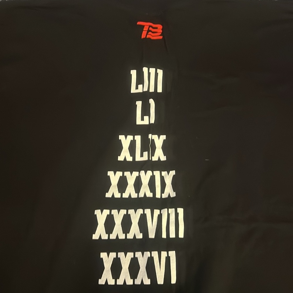 🔥VTG BLACK T3 SUBERBOWL LONG SLEEVE - Picture 6 of 6